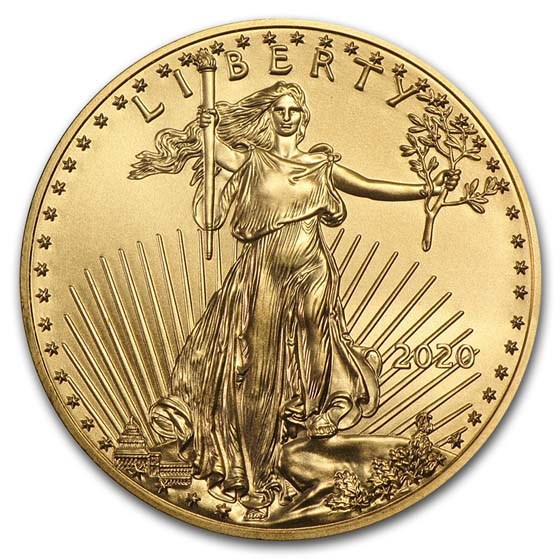 2020 1 oz Gold American Eagle BU 2020 1 oz Gold American Eagle BU